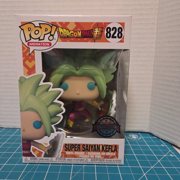 Funko POP Animation Dragon Ball Z Super Saiyan Kefla Special 828 Vinyl Figure - Picture 1 of 6